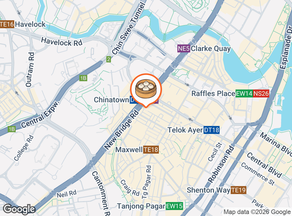 Map of Old Chengdu Sichuan Cuisine Restaurant