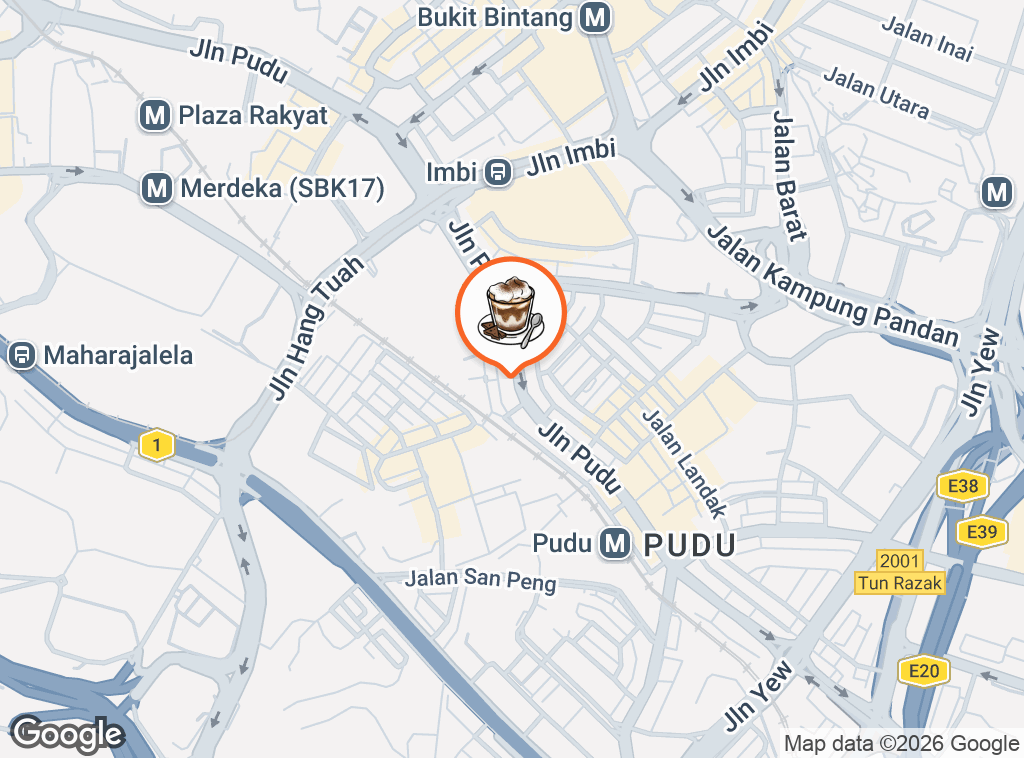 Map of Spillstone Coffee
