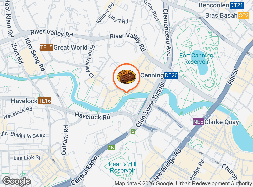 Map of MERCI MARCEL ROBERTSON QUAY