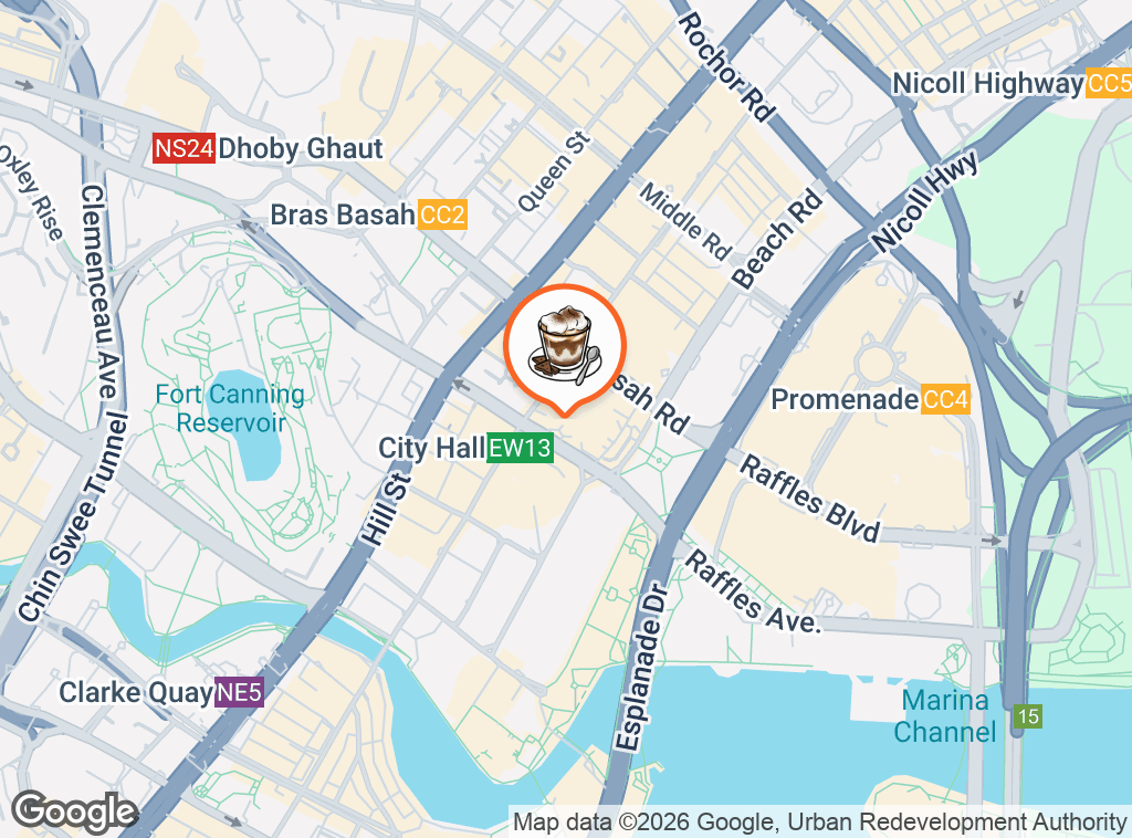 Map of Surrey Hills Grocer - Raffles City