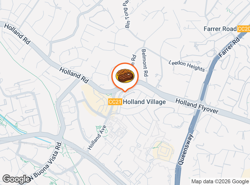 Map of MyX at Holland Village