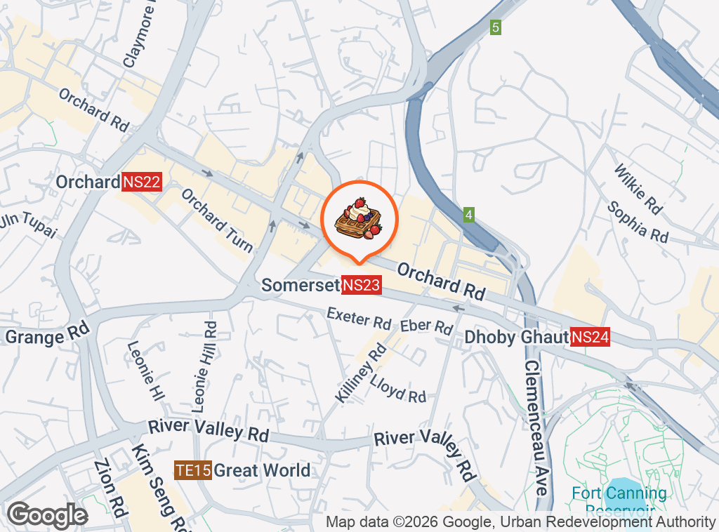 Map of Mister Donut @ 313@somerset