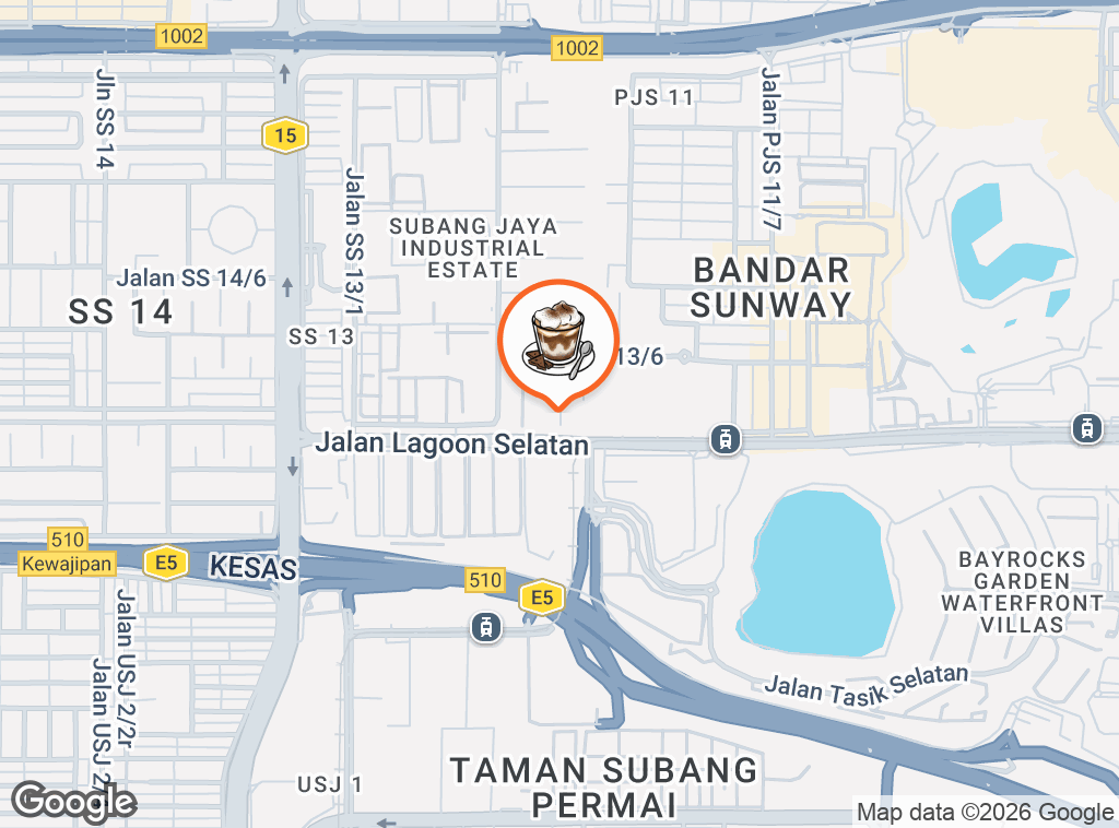 Map of talker Coffee & Chocolate
