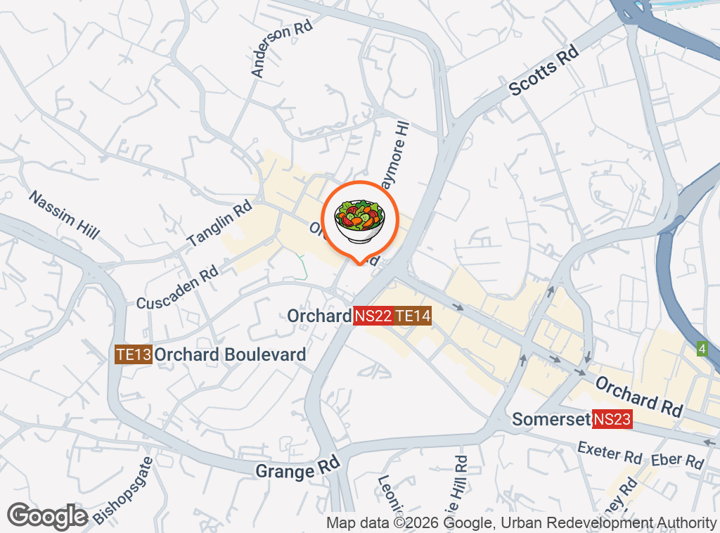 Map of LingZhi Vegetarian @ Liat Towers