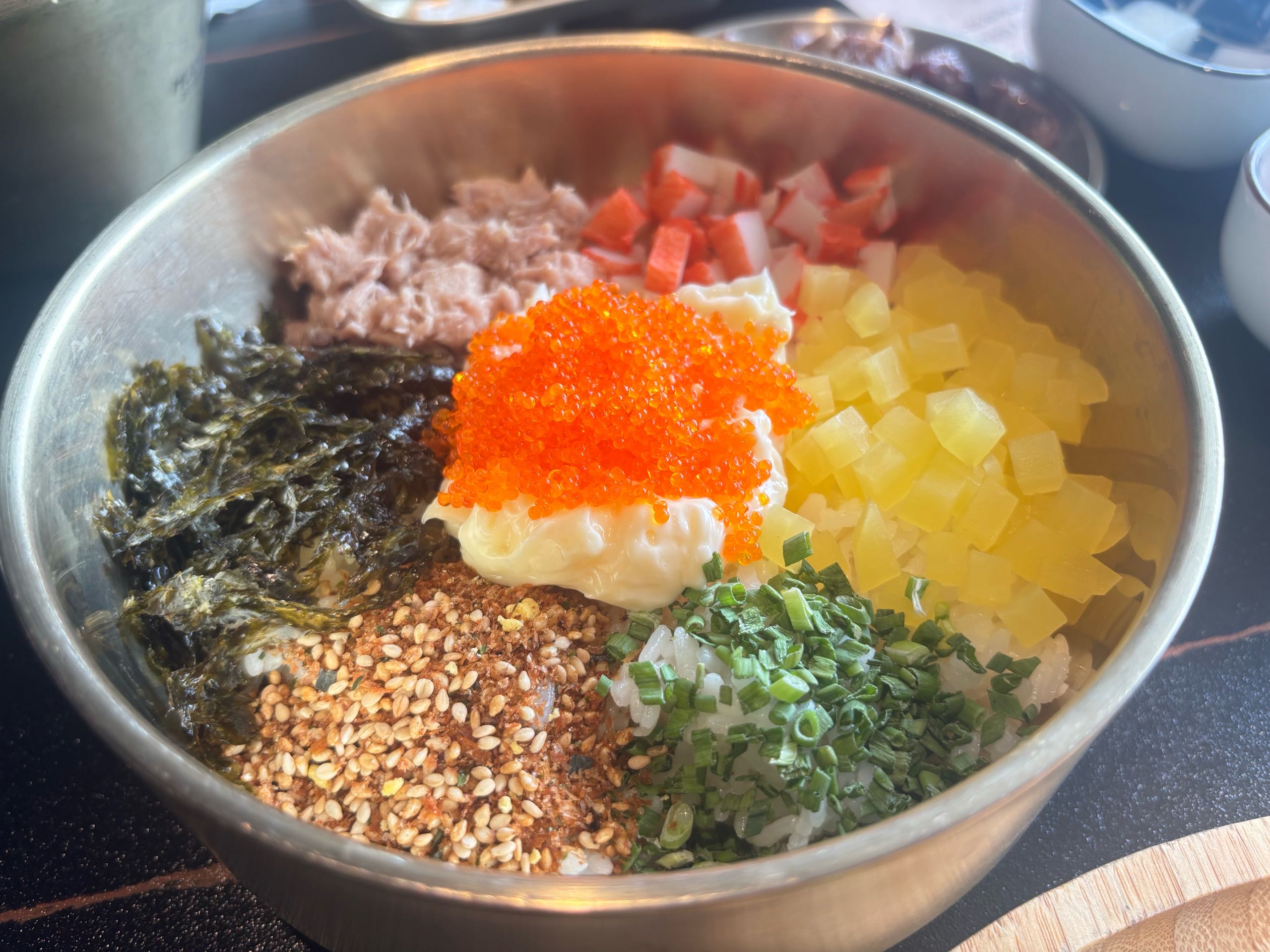 金枪鱼拌饭