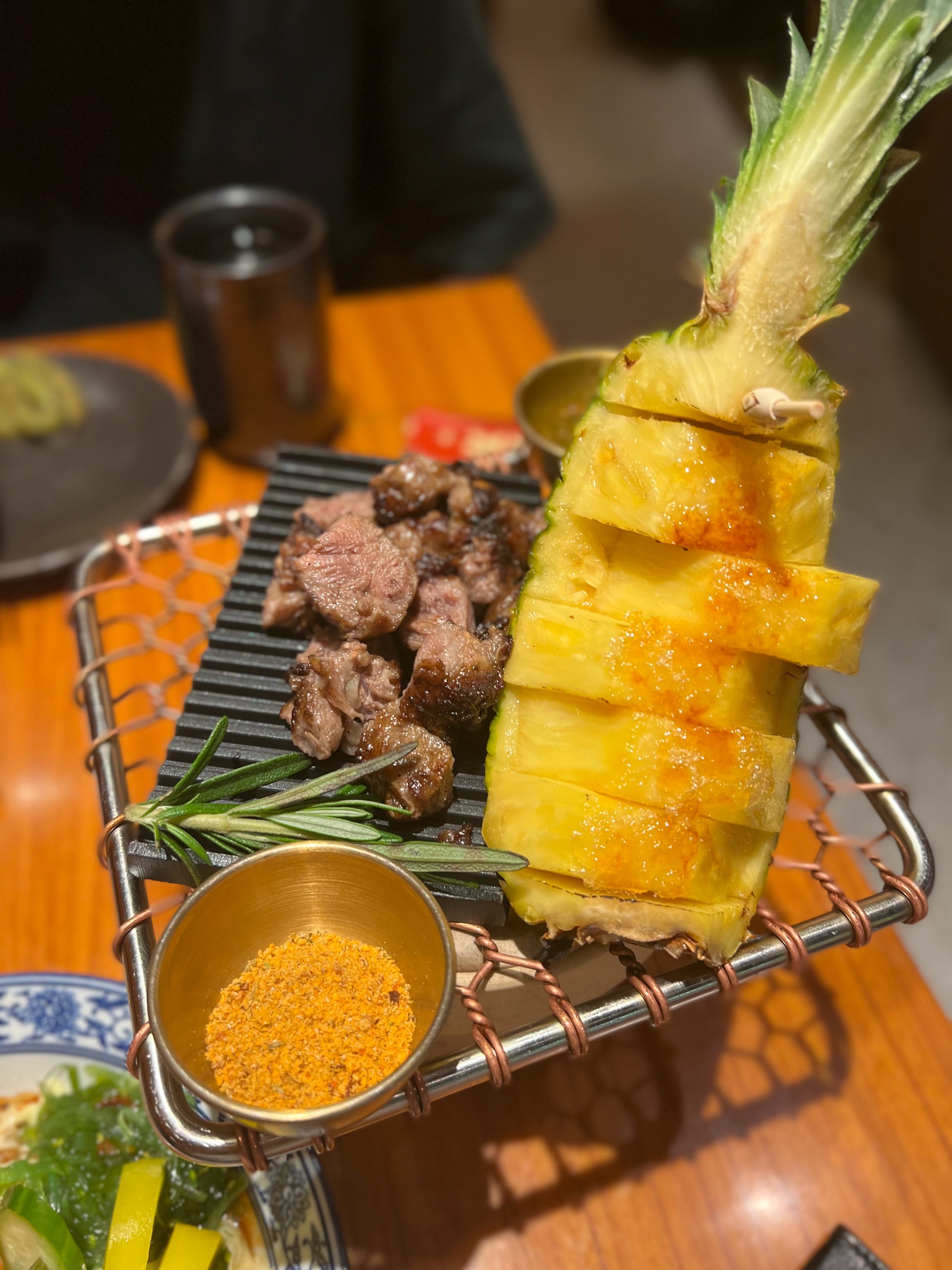 菠萝安格斯牛肉，每次必点